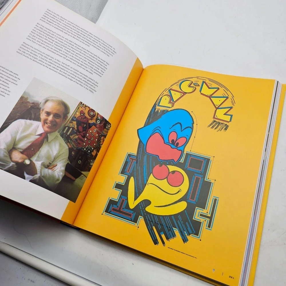 PAC-MAN Birth Of An ICON Arjan Terpstra Tim Lapetino HC 2021 Video Game Art Book
